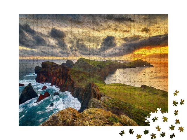 Puzzle 1000 Teile „Landschaft der Insel Madeira“