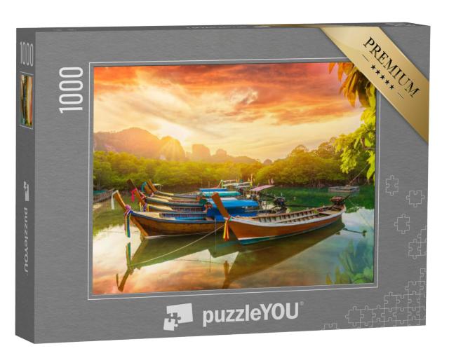 Puzzel 1000 stukjes „Phi Phi eiland bij zonsondergang, Thailand“