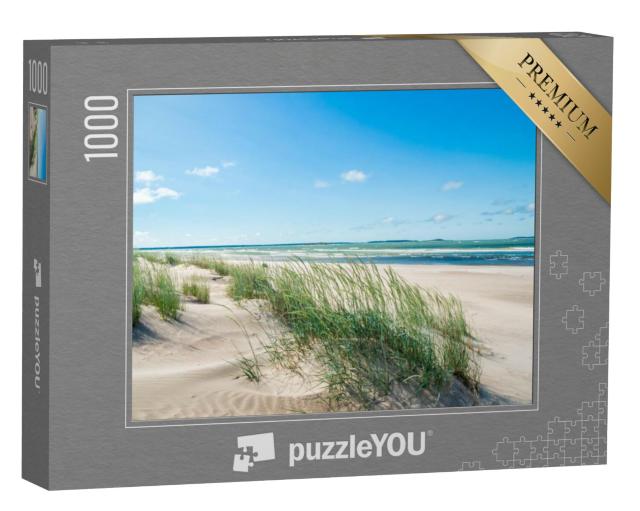 Puzzel 1000 stukjes „Prachtig zandstrand van Yyteri in de zomer, Pori, Finland“