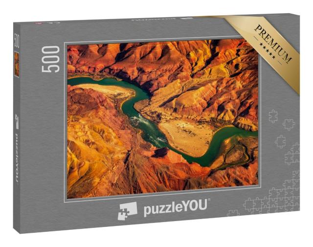 Puzzle 500 Teile „Colorado-Flusses im Grand Canyon, Arizona, USA“