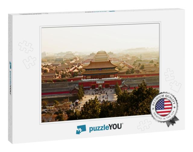 An Aerial Bird View of the Forbidden City... Jigsaw Puzzle