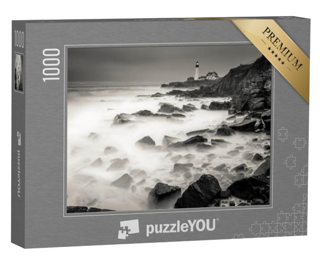 Puzzel 1000 stukjes „De rotskust van Maine“