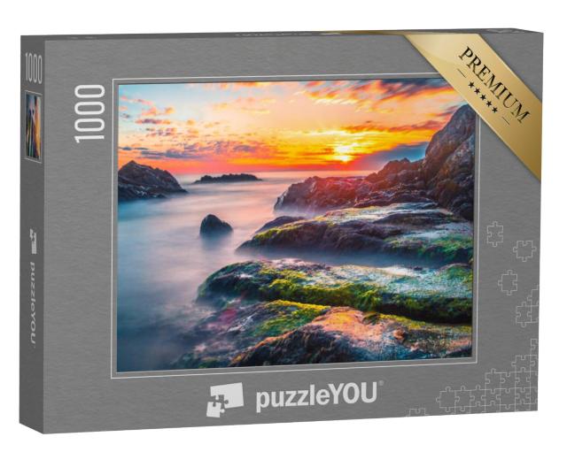 Puzzel 1000 stukjes „Prachtig zeegezicht“