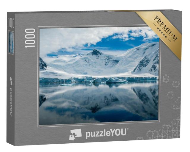 Puzzel 1000 stukjes „Bizar landschap van Antarctica“