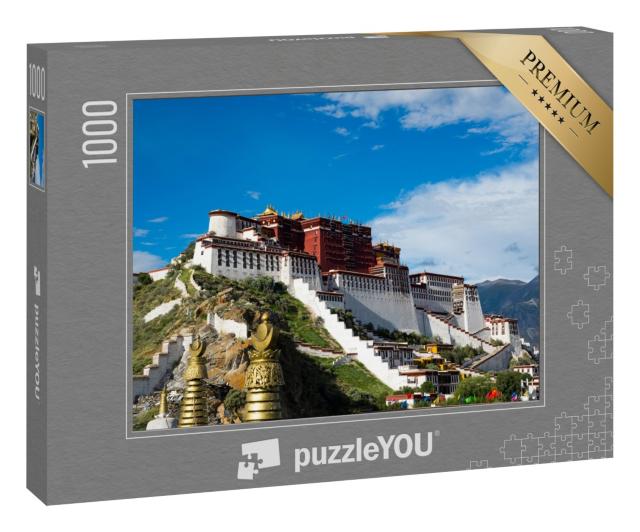 Puzzle „Potala-Palast in Lhasa, Tibet “