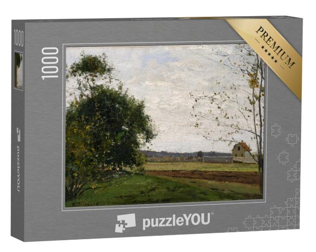 Puzzel 1000 stukjes „Camille Pissarro - Landschap“