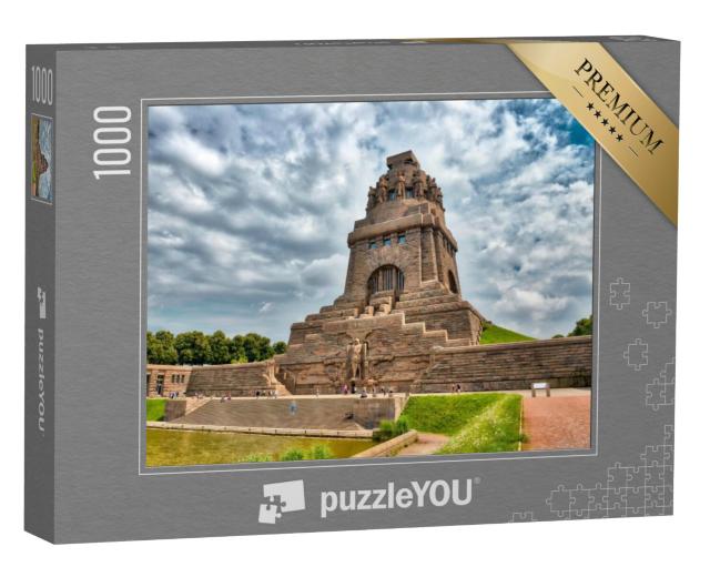 Puzzel 1000 stukjes „Monument voor de Volkerenslag, Leipzig, Duitsland“