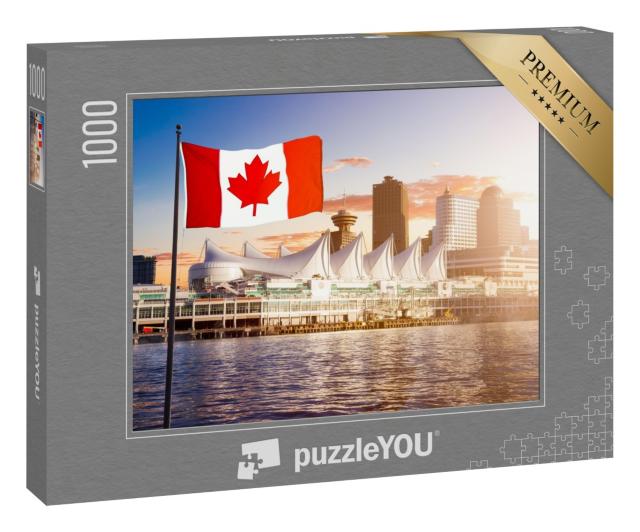 Puzzle „Skyline von Vancouver vom Wasser aus gesehen“