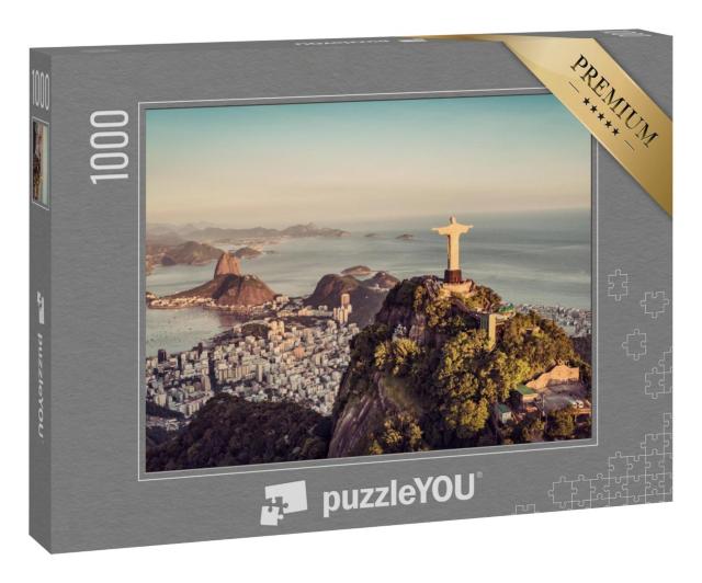 Puzzle 1000 Teile „Bucht von Botafogo und Zuckerhut, Rio De Janeiro, Brasilien“