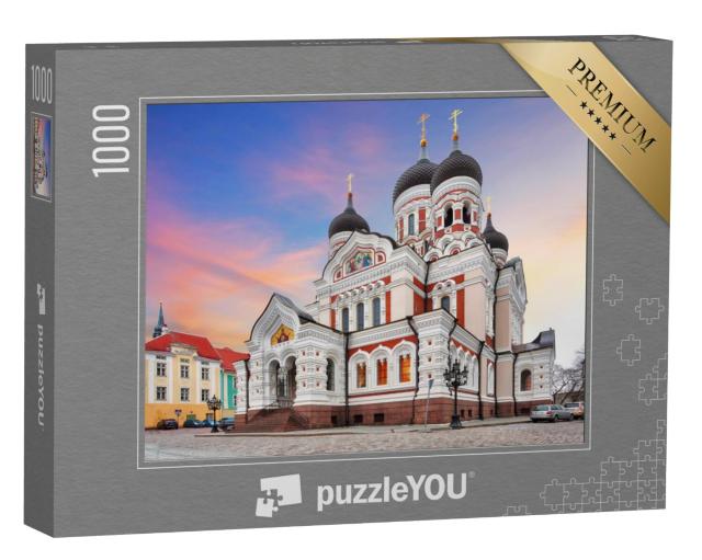 Puzzel 1000 stukjes „Alexander Nevski Kathedraal, Tallinn, Estland“