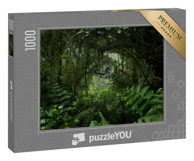 Puzzle 1000 Teile „Dschungel-Tunnel“