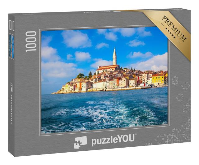 Puzzle 1000 Teile „Alte istrische Stadt, Porec, Kroatien“
