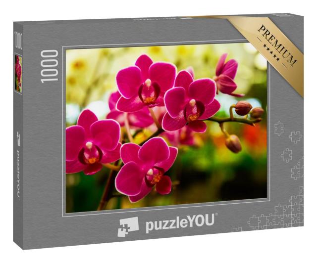 Puzzle 1000 Teile „Rosa Orchideen“