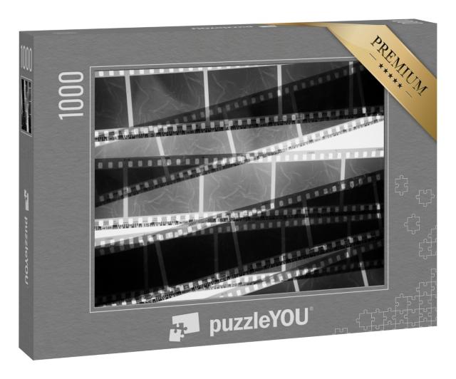 Puzzle 1000 Teile „Schwarz-Weiß-Film“