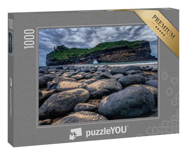 Puzzle 1000 Teile „Hole in the Wall an der Coffee Bay, Südafrika“