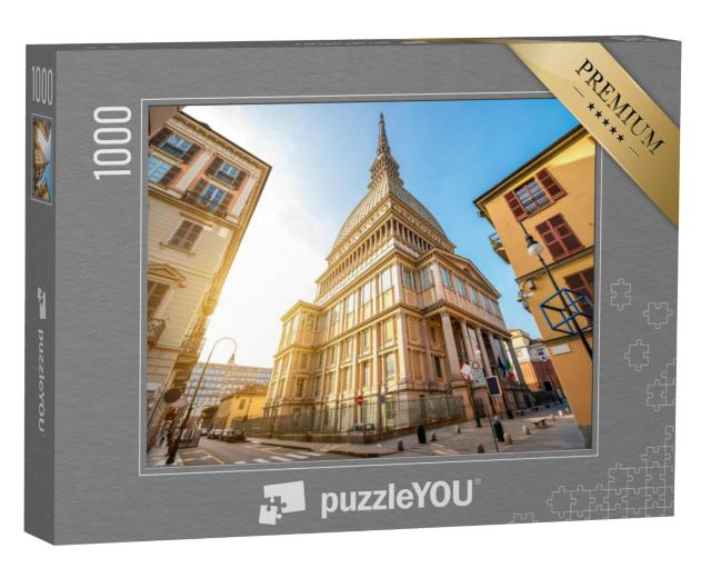 Puzzel 1000 stukjes „Het Museum Mole Antonelliana, het symbool van Turijn“