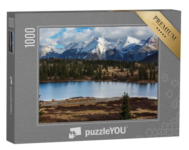 Puzzel 1000 stukjes „Berglandschap in de Colorado Rocky Mountains, VS“