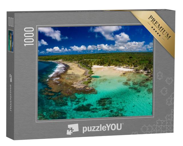 Puzzel 1000 stukjes „Eton Beach op het eiland Efate, Vanuatu, vlakbij Port Vila“