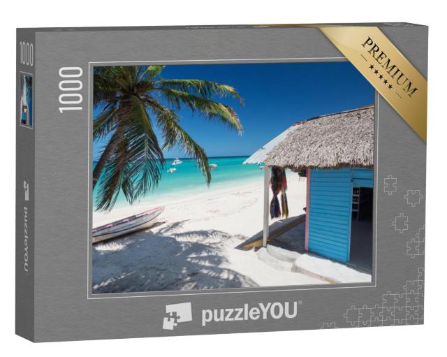 Puzzel 1000 stukjes „Paradijs in de Cariben, Dominicaanse Republiek“