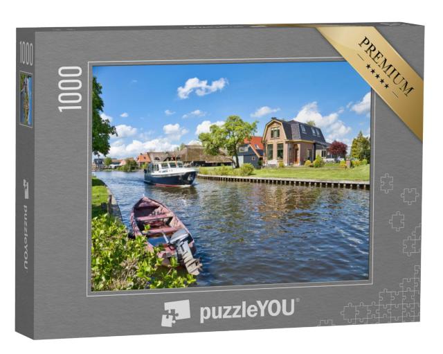 Puzzel 1000 stukjes „Kalenberg met zijn beroemde waterwegen“