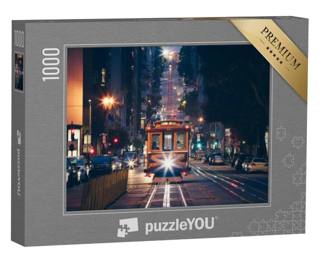 Puzzel 1000 stukjes „San Francisco kabelbaan“