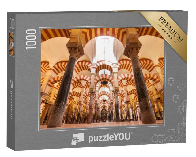 Puzzel 1000 stukjes „Kathedraal en voormalige Grote Moskee van Cordoba“