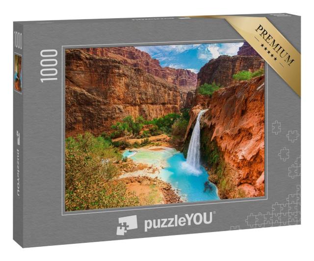 Puzzle 1000 Teile „Havasu Falls im Grand Canyon, Arizona“