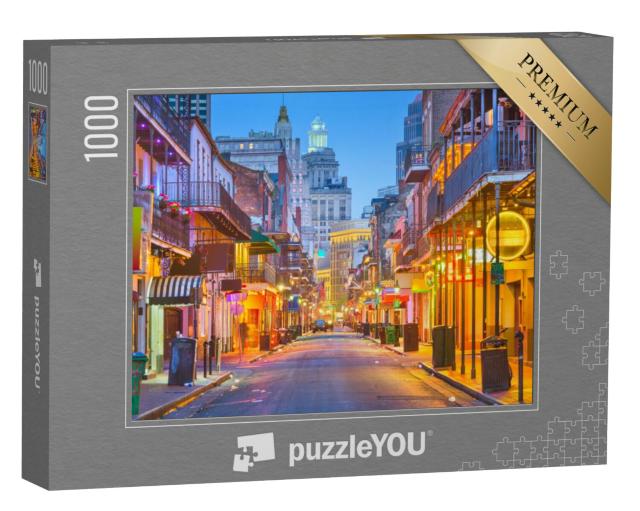 Puzzel 1000 stukjes „Bourbon Street in New Orleans, VS“