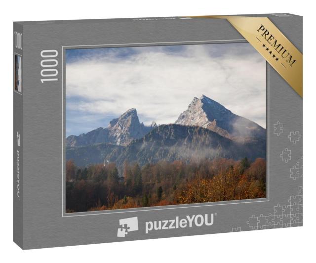 Puzzle 1000 Teile „Herbst am Watzmann, Berchtesgadener Land“