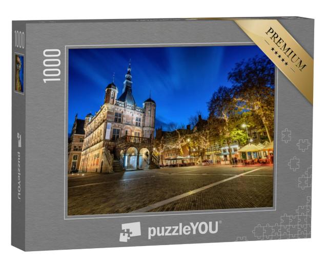 Puzzel 1000 stukjes „Museum in Deventer“