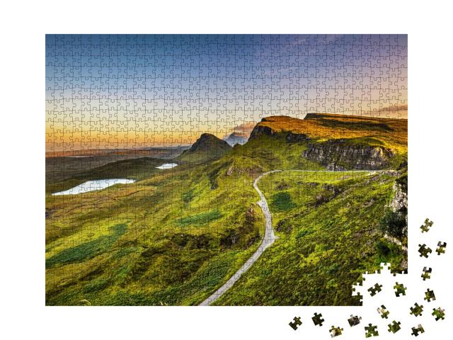 Puzzle 1000 Teile „Isle of Skye, Schottische Highlands“