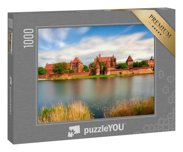 Puzzle 1000 Teile „Burg in Malbork, Hauptstadt des Deutschen Ordens, Polen, Europa“