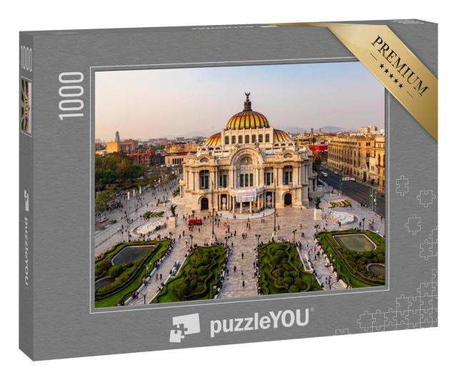 Puzzle 100 Teile „Palacio De Bellas Artes, Mexiko-City“