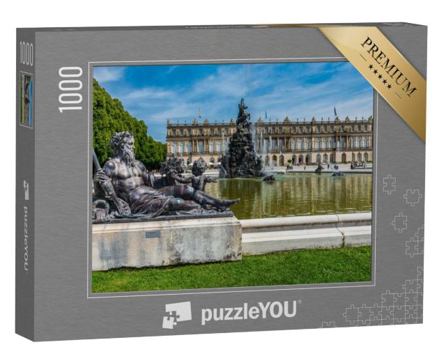 Puzzel 1000 stukjes „Koninklijke gebouwen aan de Herreninsel, Chiemsee, Duitsland“