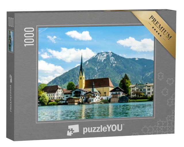 Puzzel 1000 stukjes „Tegernsee in Beieren, Duitsland“