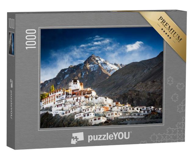 Puzzel 1000 stukjes „Diskit klooster in de Nubra vallei in de Indiase Himalaya“