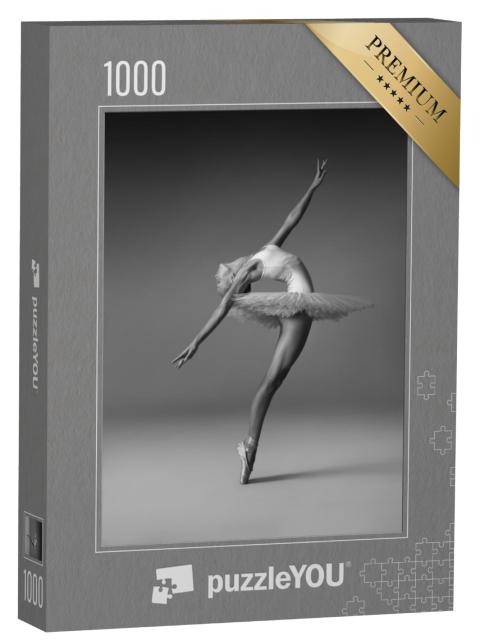 Puzzel 1000 stukjes „Ballerina in danshouding“