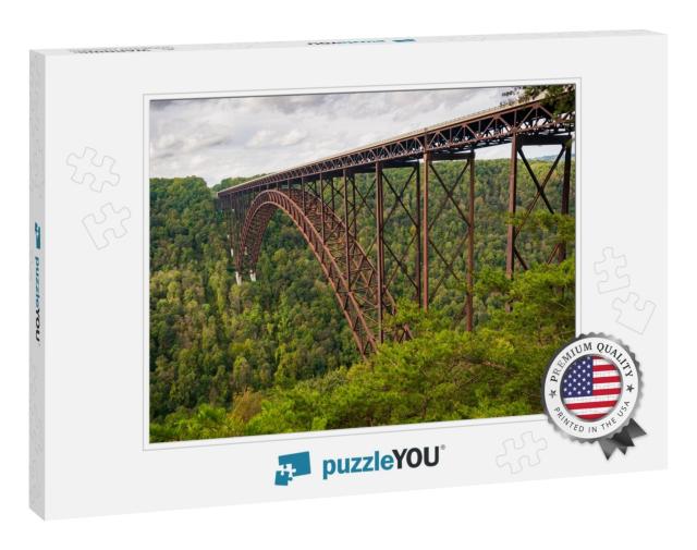 The Bridge At New River Gorge National Park & Preserve... Jigsaw Puzzle