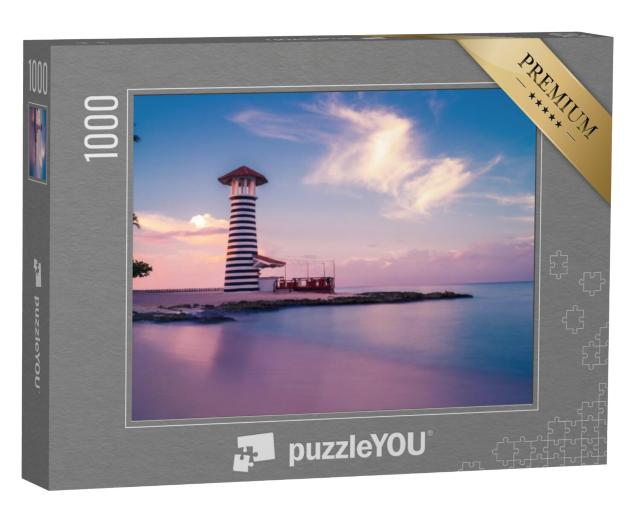 Puzzel 1000 stukjes „Zonsopgang op het strand van Bayahibe, La Romana, Dominicaanse Republiek“