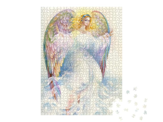 Puzzle 1000 Teile „Schöner Engel“