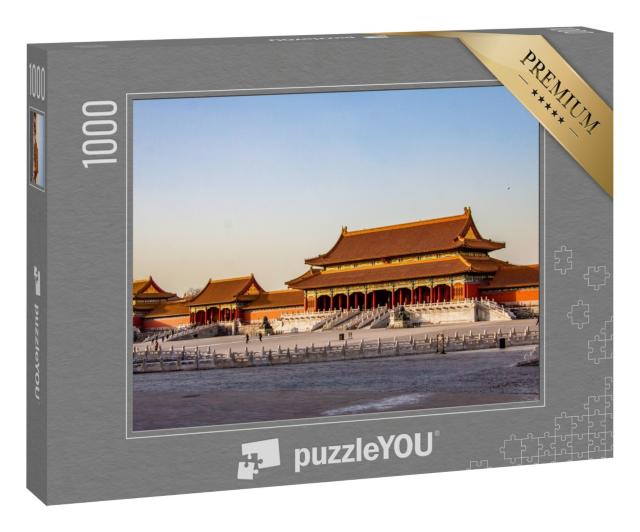Puzzle „Die Verbotene Stadt, der alte Palast in Peking“