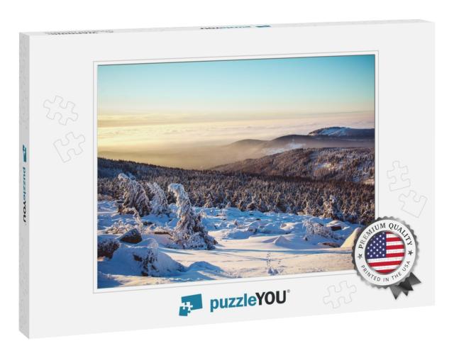 Harz Mountains Winter... Jigsaw Puzzle