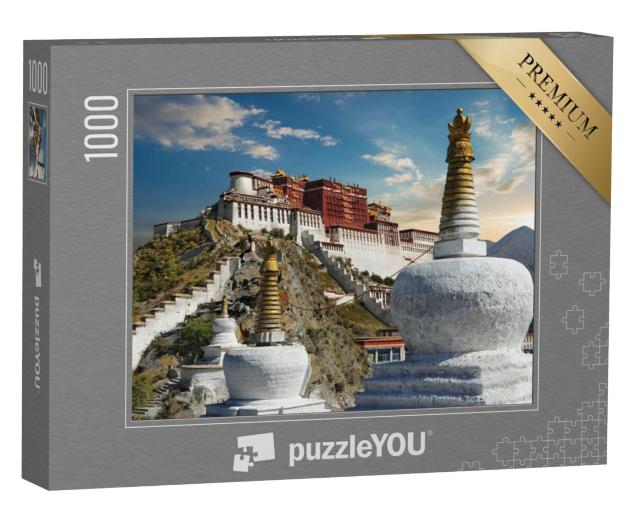 Puzzel 1000 stukjes „Het Potalapaleis in Lhasa, Tibet“