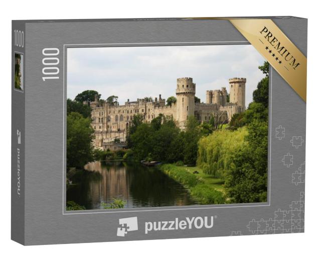 Puzzel 1000 stukjes „Warwick Castle in het noorden van Engeland“