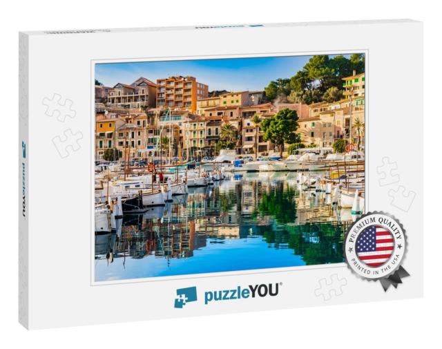 Beautiful View of Port De Soller, Majorca Island, Spain M... Jigsaw Puzzle