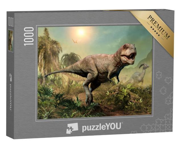 Puzzel 1000 stukjes „Tyrannosaurus rex“