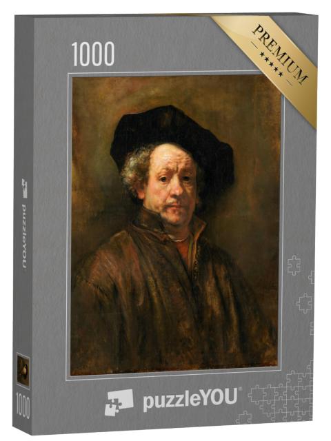 Puzzel 1000 stukjes „Rembrandt - Zelfportret“