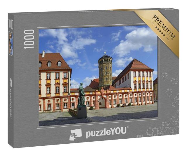 Puzzle 1000 Teile „Altes Schloss von Bayreuth: Wagner Festspiele in Bayern, Deutschland“