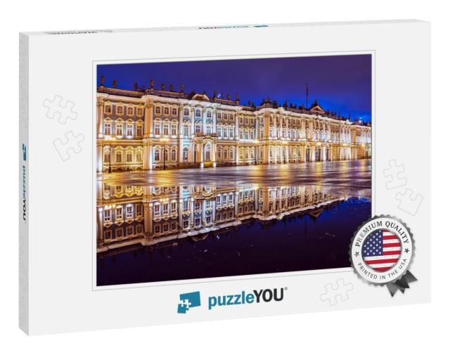 Hermitage on Palace Square, St. Petersburg... Jigsaw Puzzle