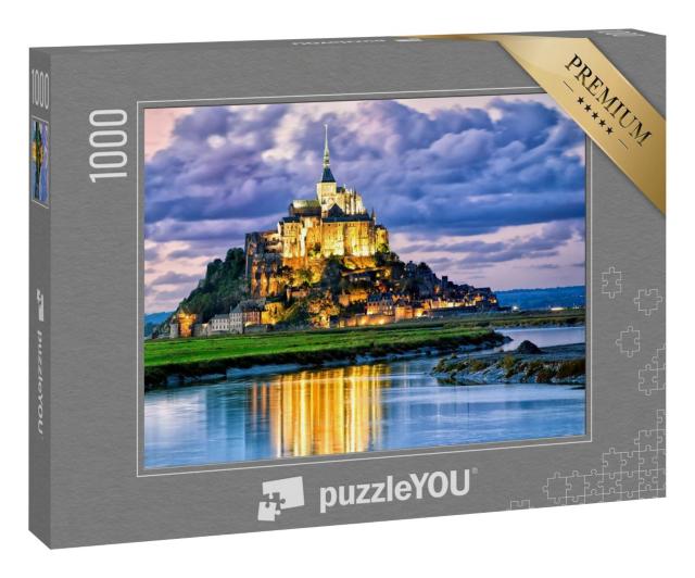 Puzzle 1000 Teile „Mont Saint Michel, Frankreich“